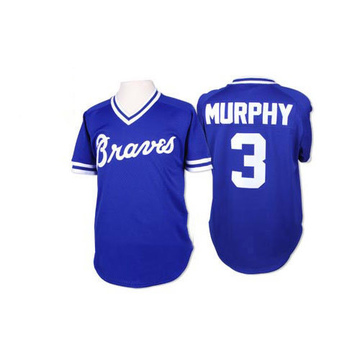 Blue Authentic Dale Murphy Men's Atlanta Braves Throwback Jersey